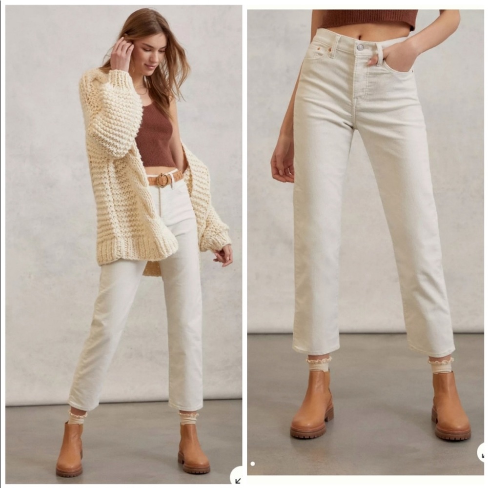 Levi’s Wedgie High Rise Straight Corduroy